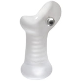 Super Sucker Ribbed Waterproof Realistic Masturbator Strokers - Manual